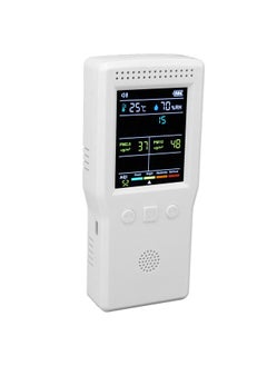 Thoraya 9 in 1 Air Quality Monitor High Accuracy Multifunction Handheld HCHO Tester for Baby Room Hospital White  - Image 5