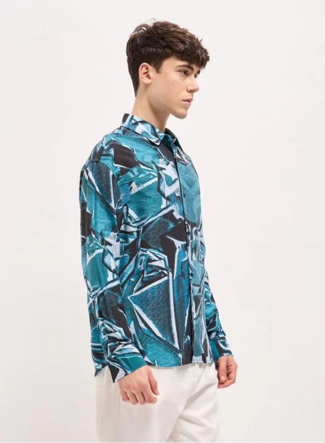 THE BEAR HOUSE Men's Shirt for Casual and Formal Wear | Classic Button-Down Style for Office, Daily Use, Travel, Events & All-Season Outfits | Versatile & Stylish Wardrobe Essential for Every Occasion