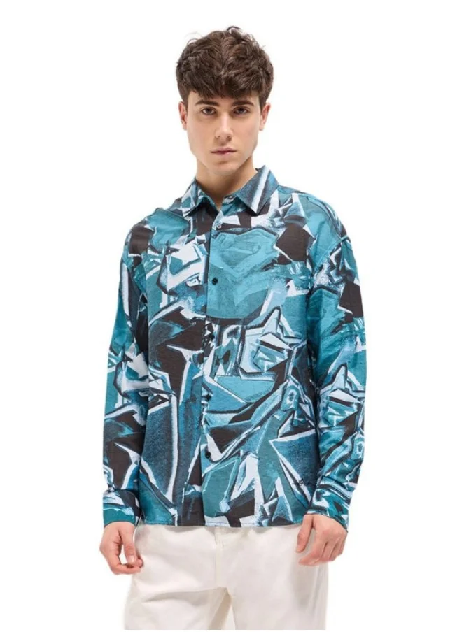 THE BEAR HOUSE Men's Shirt for Casual and Formal Wear | Classic Button-Down Style for Office, Daily Use, Travel, Events & All-Season Outfits | Versatile & Stylish Wardrobe Essential for Every Occasion