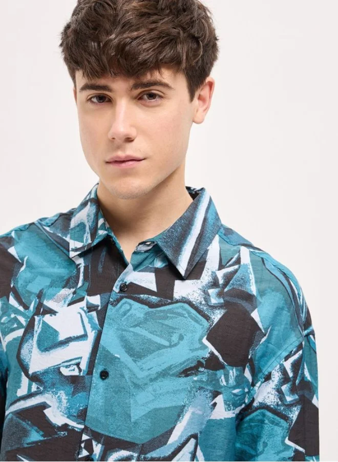 THE BEAR HOUSE Men's Shirt for Casual and Formal Wear | Classic Button-Down Style for Office, Daily Use, Travel, Events & All-Season Outfits | Versatile & Stylish Wardrobe Essential for Every Occasion