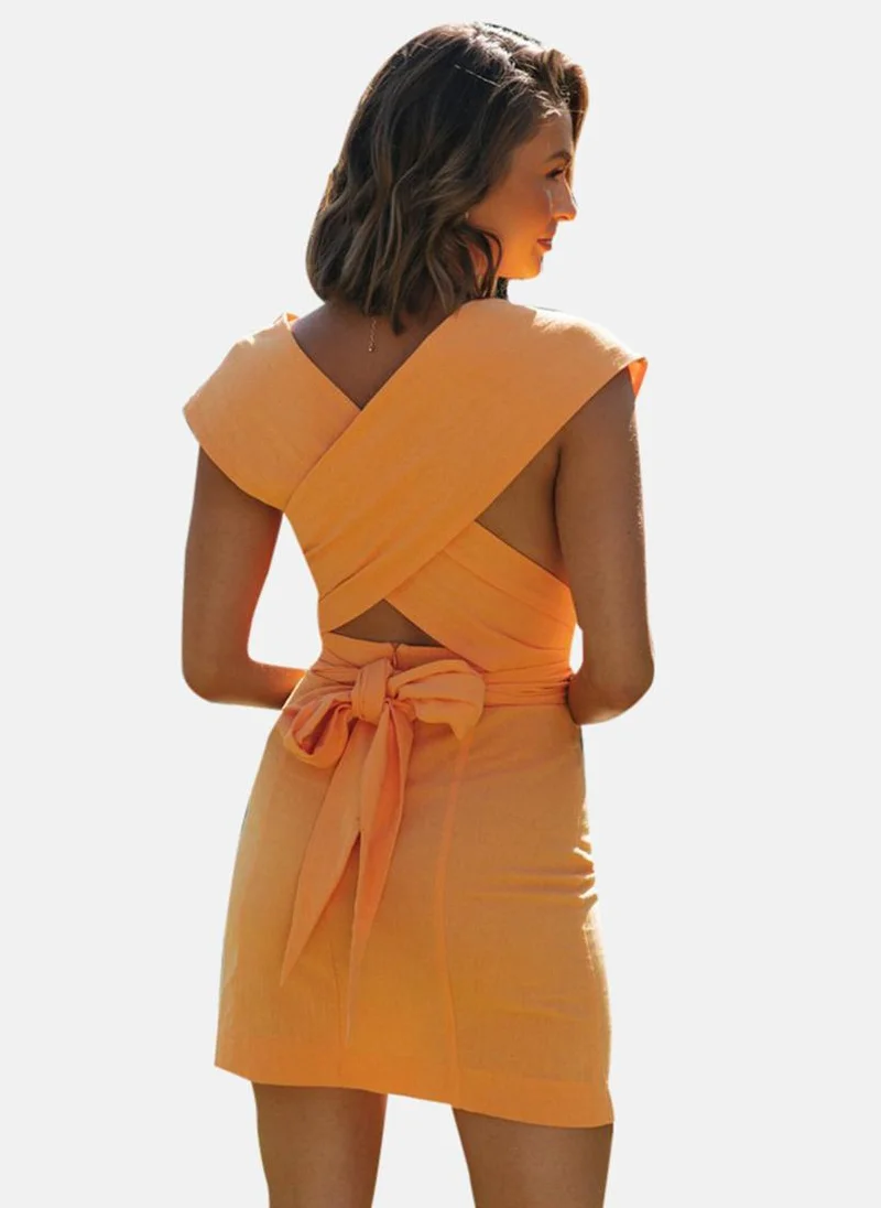 YUNIQEE Wrap Detail Dress
