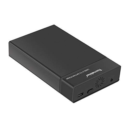 Tccmebius USB 3.0 External Hard Drive Enclosure for 2.5 3.5 Inch SATA I/II/III HDD SSD Up to 20TB, 3.5'' Tool-Free HDD Docking Station, Support UASP, Automatic Sleep Function (TCC-S863) - Image 1
