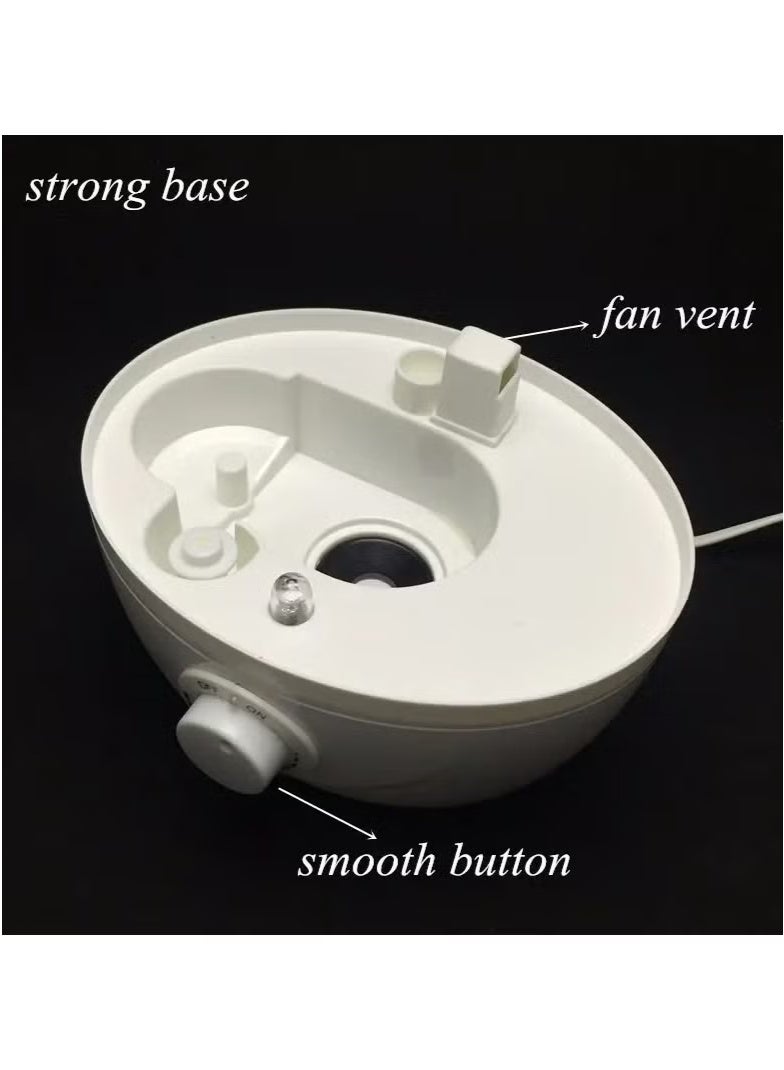 Humidifiers 2-in-1 Cool Mist Humidifier Diffuser for Baby Home Bedroom Office Plants, 3L Essential Oil Diffuser with Adjustable Mist Output, Waterless Auto-Off, Whisper-Quiet, Up to 21 Hours, BPA Free  - Image 4