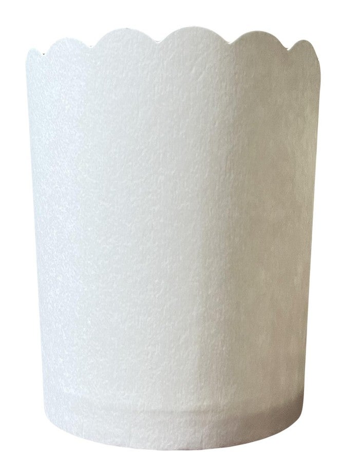 BAKE-IN-CUP Paper Baking Cups, Greaseproof Disposable Cupcake Liners (White, Large Cups (50-Pack)) - Image 2