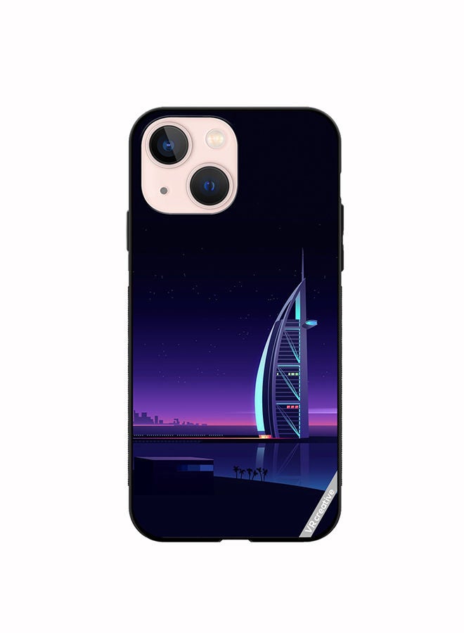 VR CREATIVE Protective Case Cover For Apple iPhone 13 Burj Al Arab Design Multicolour - Image 1