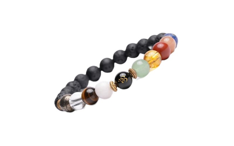 GEMSMANTRA Navgraha Shanti Bracelet, Natural Stones for Harmony, Align Energy, Unlock Growth and Balance Stretchable Beaded Bracelet for Men & Women - Image 1