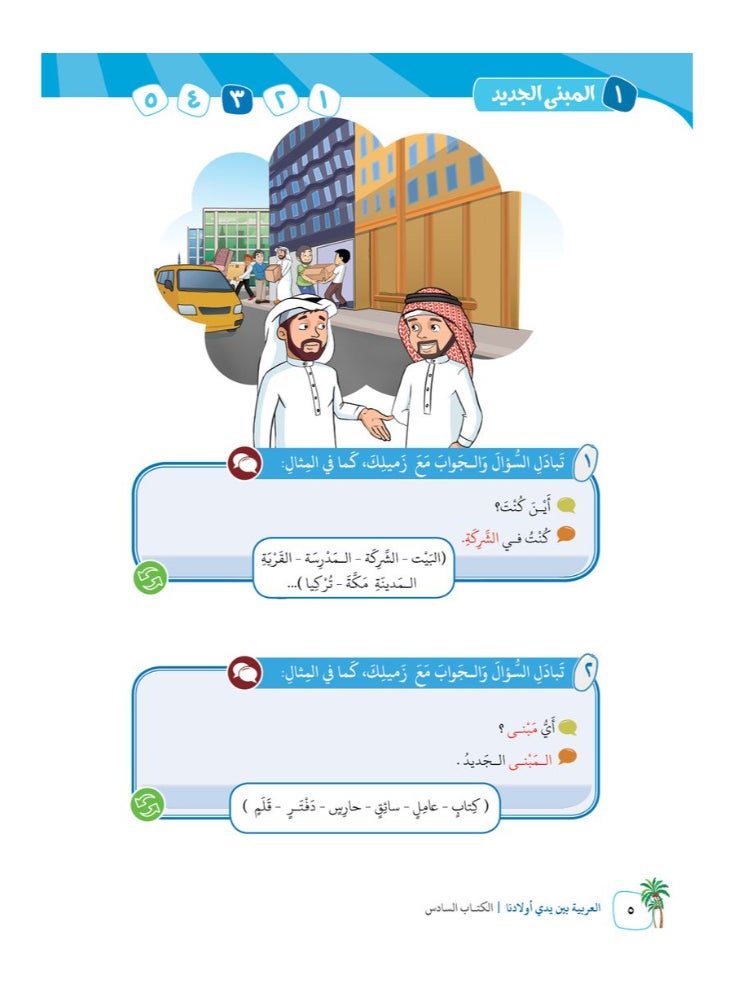 العربية للجميع - كتاب العربية بين يدى اولادنا  كتاب الطالب 6 - Image 1