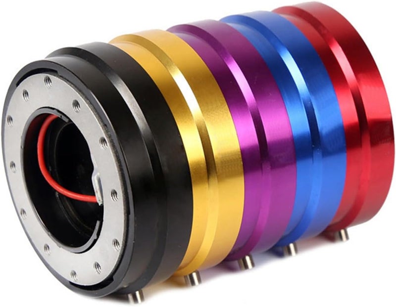 Wivplex Blue Steering Wheel Quick Release Hub Adapter - Image 5