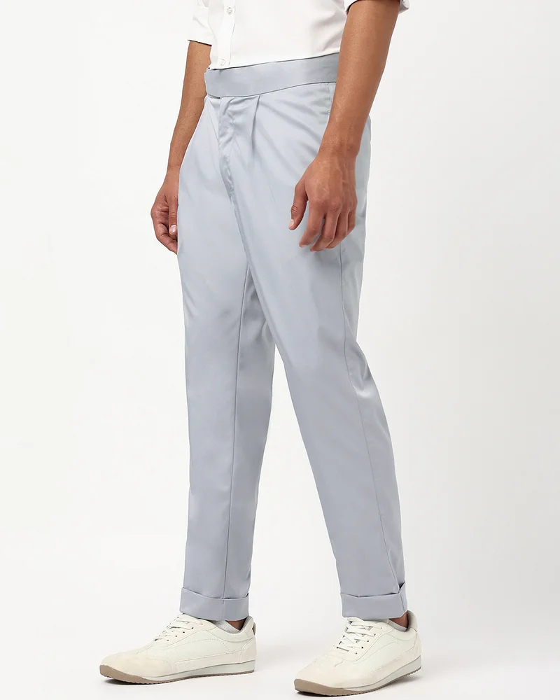 بيواكوف بنطلون جوركا رجالي رمادي فاتح