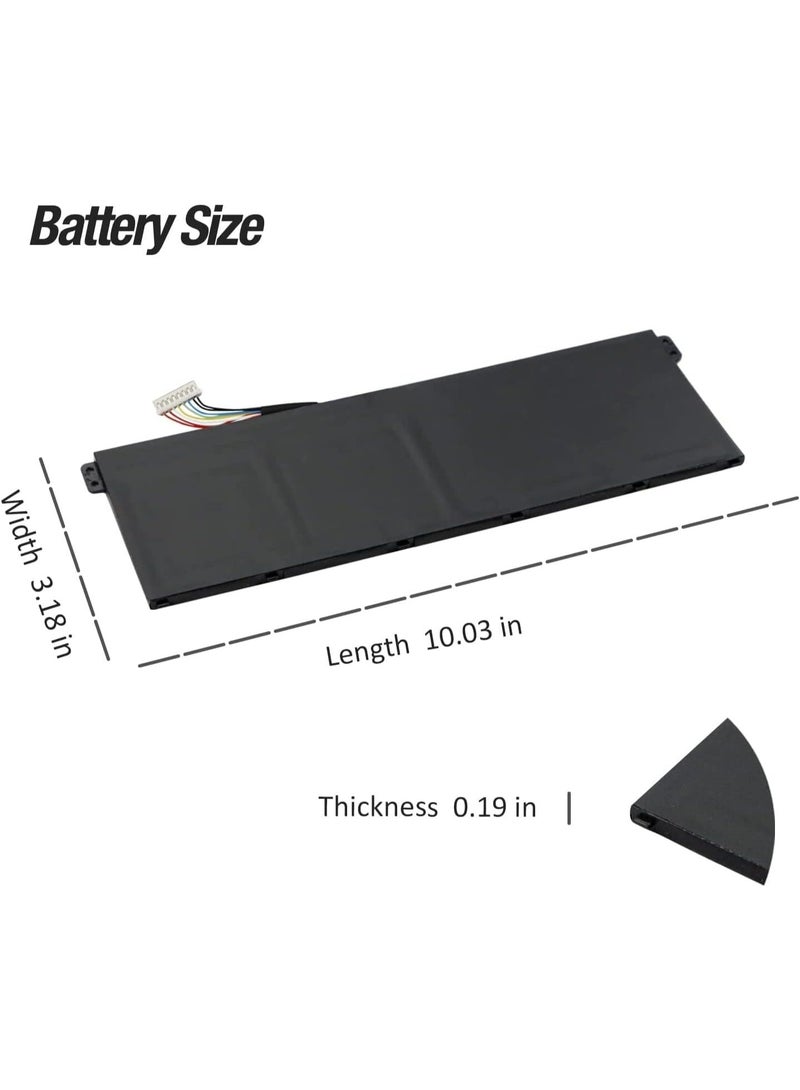 Terabyte REPLACEMENT AP19B5L Battery Compatible for AC.ER SF314-42 Aspire 5 A515-43 15.4V 54.6Wh - Image 5