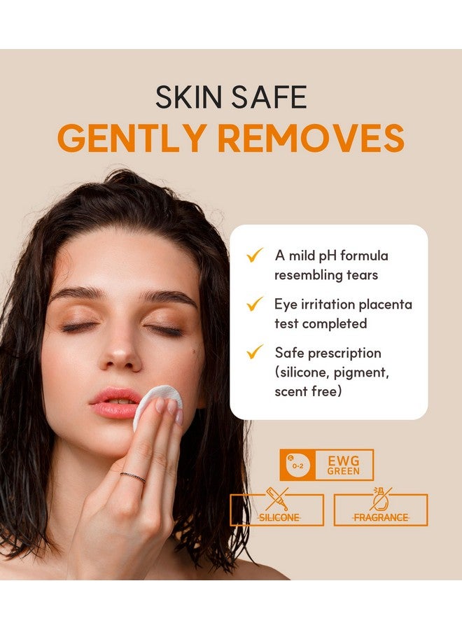 frudia Welcos Re:Proust Essential Deep Clean Lip & Eye Remover Bi Phase Vegan Lip & Eye Makeup Remover Mascara Lipstick Remover Korean Makeup Remover Organic Gentle Makeup Remover 10.14 Fl Oz - Image 3