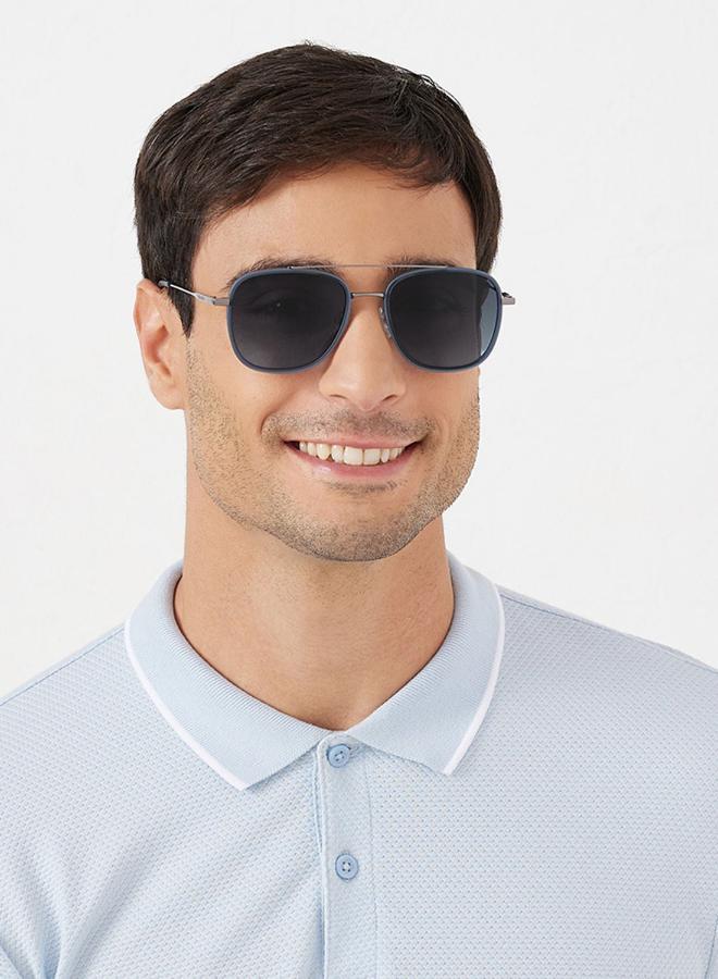 30 سندايز نظارات شمسية للرجال على طراز أفياتور، الأشعة فوق البنفسجية ٤٠٠، من سكويرد أواي (زرقاء). - Image 4