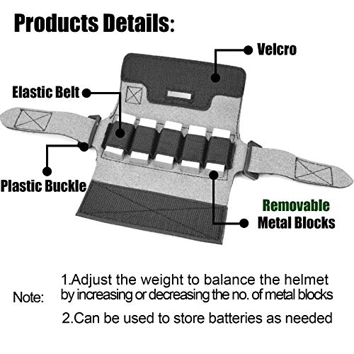 ACTIONUNION Helmet Counterweight Pouch for Tactical Airsoft Paintball Bump BJ PJ MH SF MK NVG Helmet Accessories - Image 2