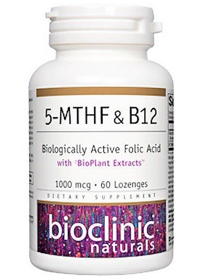 5Mthf & B12 Biologically Active Folic Acid 60 Lozenges