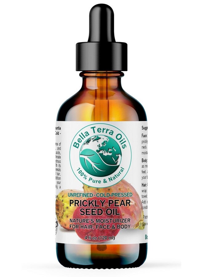 Bella Terra Oils زيت الصبار الشائك 4 أونصة مستخلص من الصبار المدعم بفيتامين ك أوميجا 6 استمتع بثراء الطبيعة - Image 1