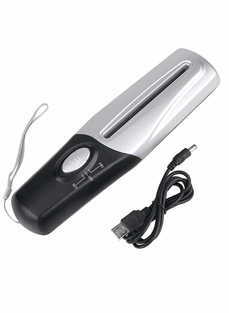Excefore - Portable Shredder, USB/Battery Operated Mini Handheld Paper Shredder, 2L Mini Paper Cutter for Office - Image 1