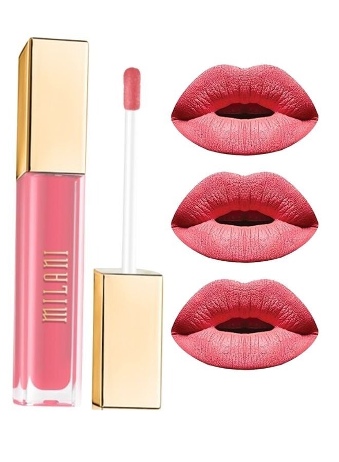Milani Amore Matte Lip Crème, Shade 23 Babe, 6g - Long-Lasting, Full Coverage Matte Liquid Lipstick - Image 3