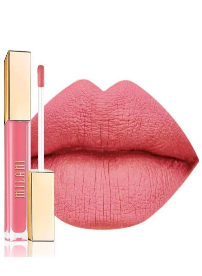 Milani Amore Matte Lip Crème, Shade 23 Babe, 6g - Long-Lasting, Full Coverage Matte Liquid Lipstick - Image 2