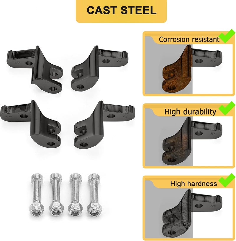 Mofun Driver Floorboard Relocation Brackets for 2017-2021 Harley Touring Models - Image 4