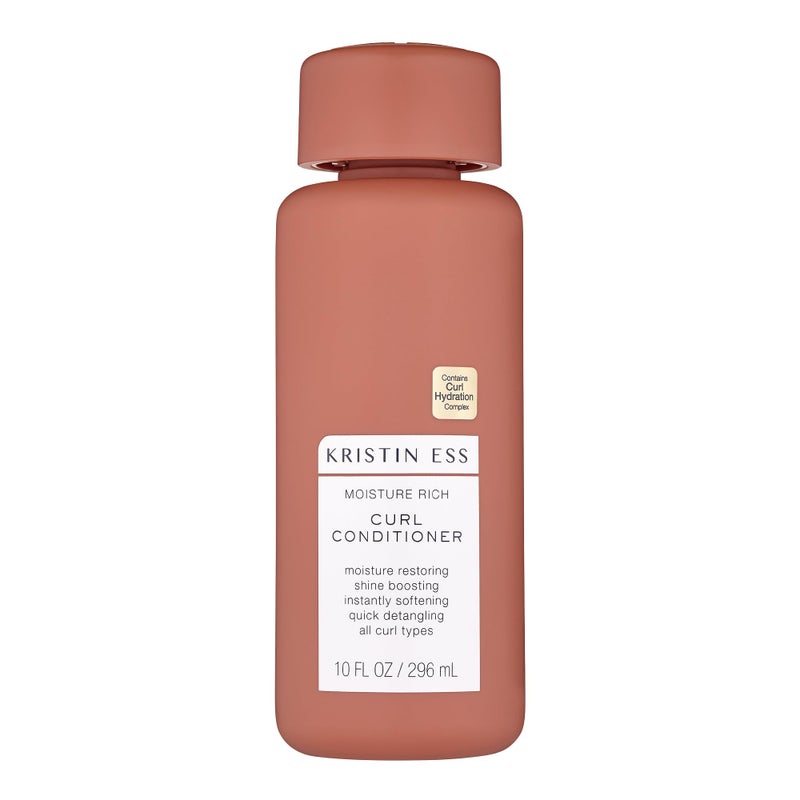 Kristin Ess Kristin Ess Hair Moisture Rich Conditioner for Curly  Wavy Hair 10 fl oz Vegan Sulfate Paraben and Silicone Free Color  Keratin Safe