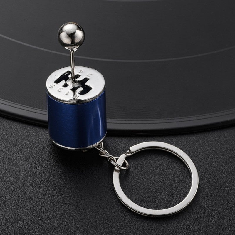 6-Speed Metal Gear Shift Keychain - Polished Metal Compact Lightweight Realistic Shifter Accessory for Car Lovers, Bag And Mobile Phone Decor - Image 3