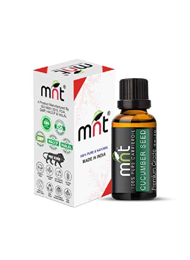 MNT Cucumber Seed Essential Oil 100% Pure l & Undiluted For Skin care & Hair (15ML) - Image 3