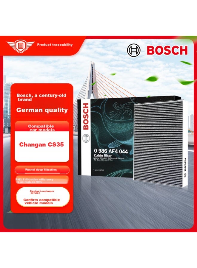 Bosch Automotive Air Conditioning Filter Element 4044, Compatible With Changan Cs35 - Image 1