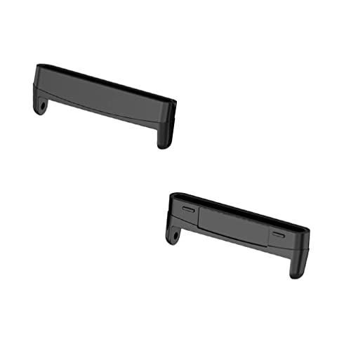 Sankel Compatible for Fitbit Versa 4/3/Sense 2/Sense Connectors,Stainless Steel Watch Strap Adapter Metal Replacement Connection Adapter for Fitbit Versa 4/3/Sense 2/Sense (Black-20mm Pins) - Image 5