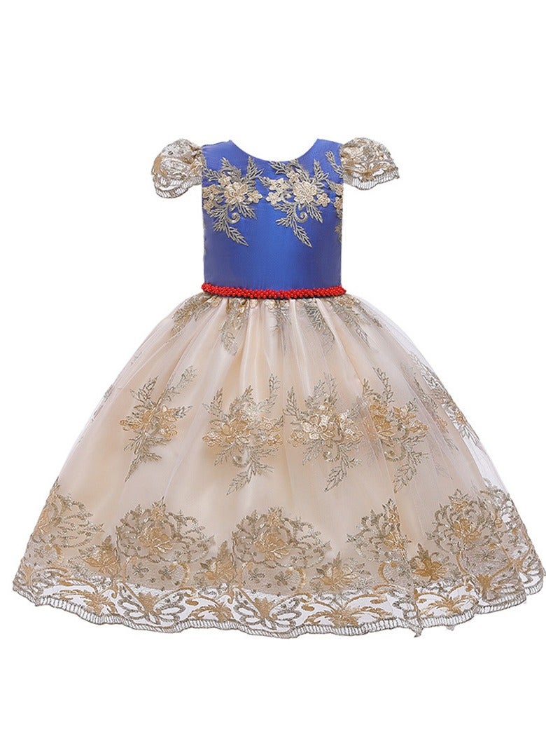 Adorable Princess Dress for Girls Princess Costume Dress Up Cosplay Halloween Costume Fancy Party Dress Costume - Image 2