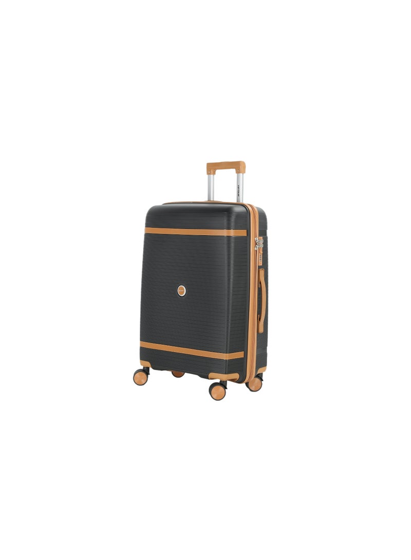 VIPTOUR 3-Piece Hardside Spinner Luggage Set with TSA Lock – Durable PP Material, 360° Double Wheels, & Aluminum Handle - Image 3