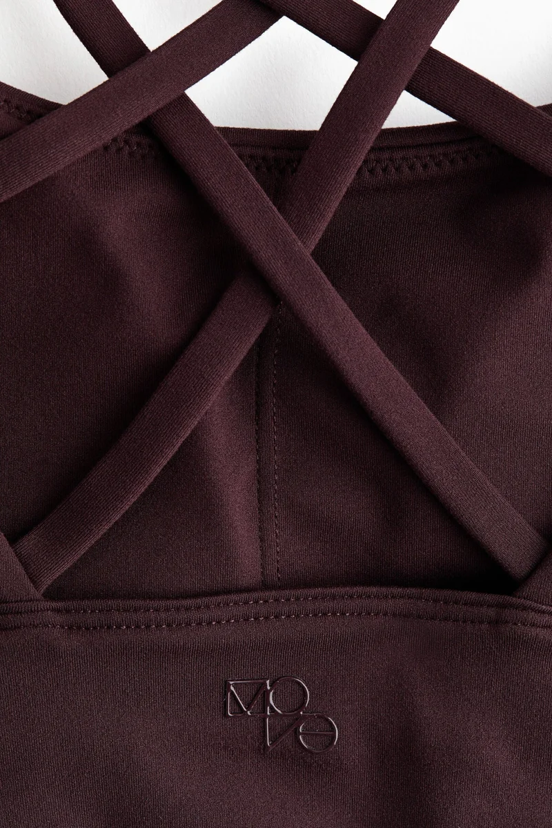 H&M  Medium Support Sports bra with SoftMove™ for Women | Best Price UAE