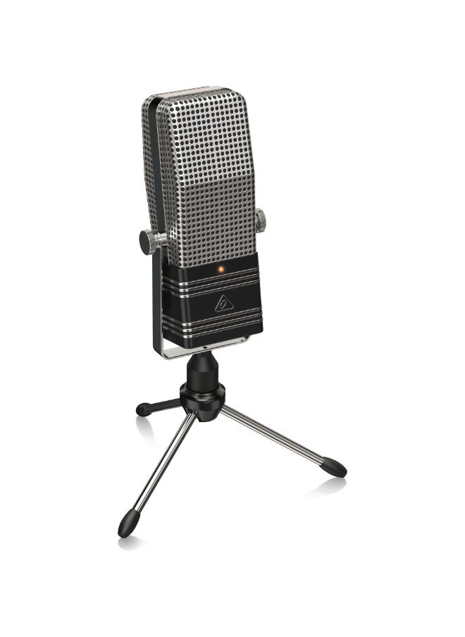 behringer BV44 Vintage Broadcast Type 44 USB Microphone  - Image 2