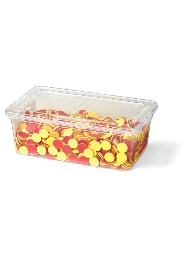 hand2mind hand2mind Foam Two-Color Counters, Red and Yellow Counters, Counting Manipulatvies, Math Counters for Kids, Counting Chips, Math Manipulatives, Math Bingo Chips, Counters for Kids Math (Pack of 1000)  - Image 1