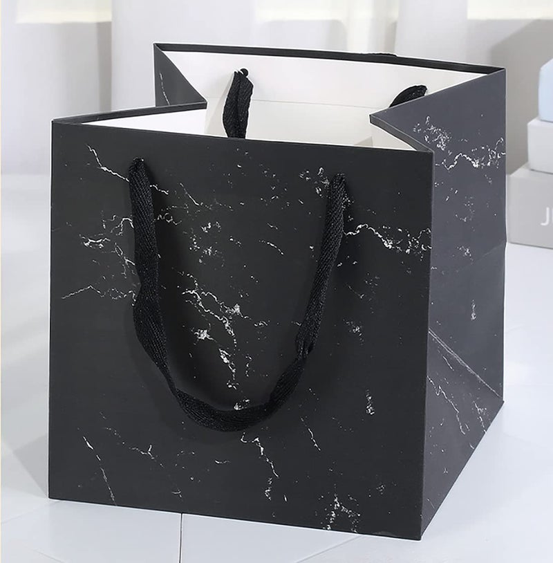 RUIFYRAY Large gift bag, 11.8" Square Reusable Big Boxes with Handle, for Wedding, Birthday, Presents, Father's Day, Thanksgiving, Christmas, New Year's, Holiday Gifts - Image 4