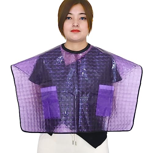 pinklilycare Waterproof Post Surgery Shower Cape WaterResistant Post Surgery Garment for Mastectomy Chest Surgery Shoulder Surgery Shower Protection