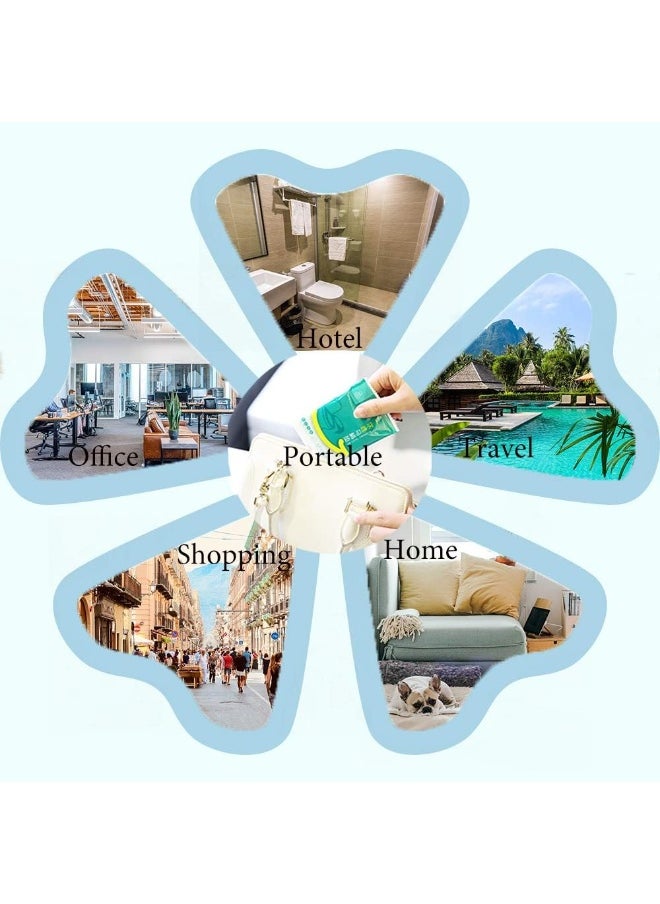 Ditind Ditind Toilet Seat Covers Disposable, 30 Pcs Toilet Seat Covers for Travel Accessories (15.8 60cm), Extra Large PE Film Travel Toilet Mats Covers for Kids and Adults Potty Training  - Image 3