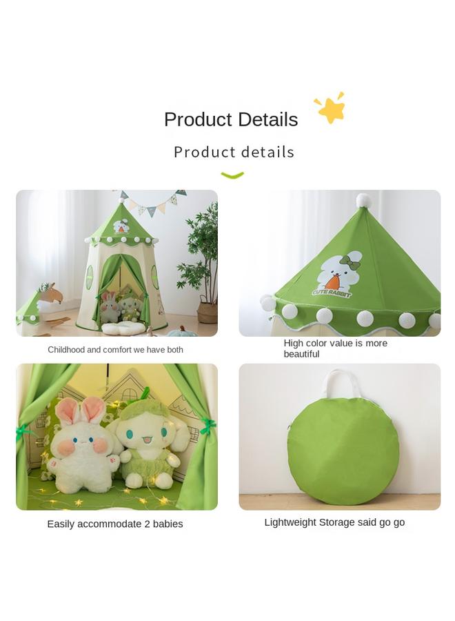 Bluejw Super Large Children's Tent Indoor Bunny Yurt Girls Boys Play House Baby Castle Game House Wholesale - Image 5