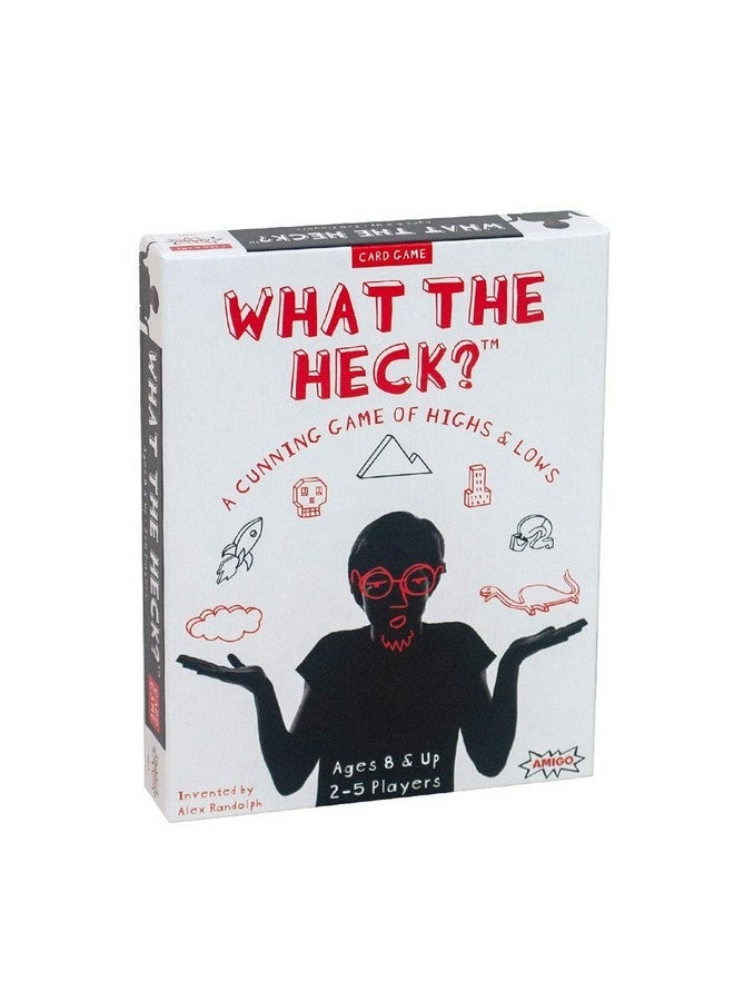 AMIGO Games What The Heck? - Strategic Bluffing Card Game for 2-5 Players, Ages 8+ - Image 1