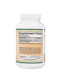 Double Wood Supplements GABA 1,000mg Per Serving, 300 Capsules  - Image 4