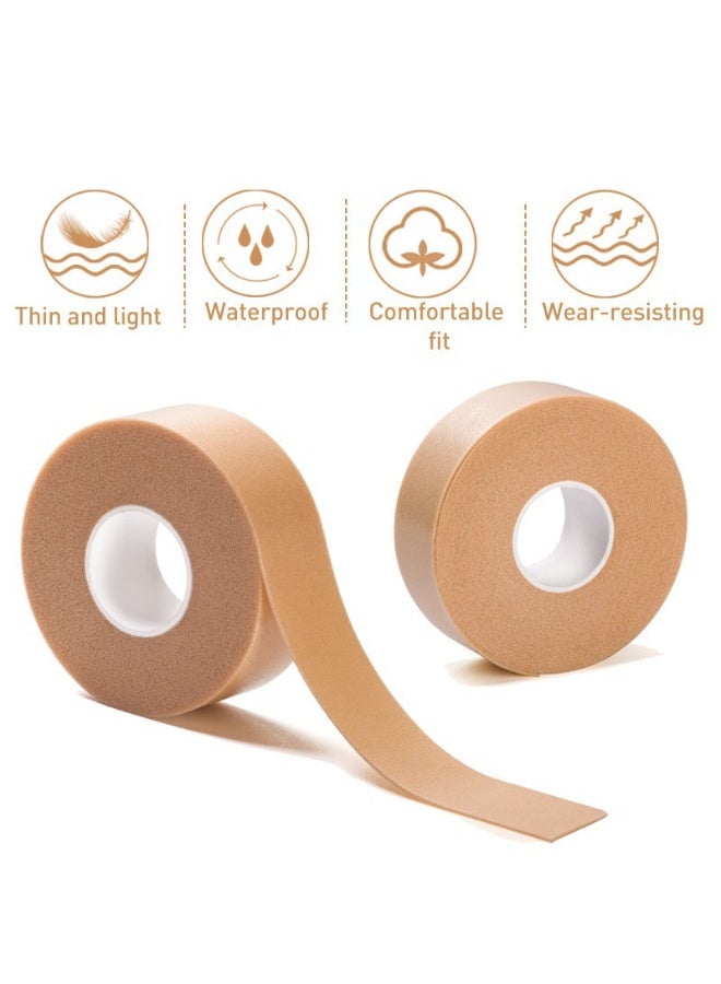 2 volumes Foot Care Sticker Adhesive Protector Pads, Heel Grip Tape, Heel Protector Sticker Tape, Prevention Blister and Chafing Cushion Heel Sticker Tape for Men and Women - Image 1