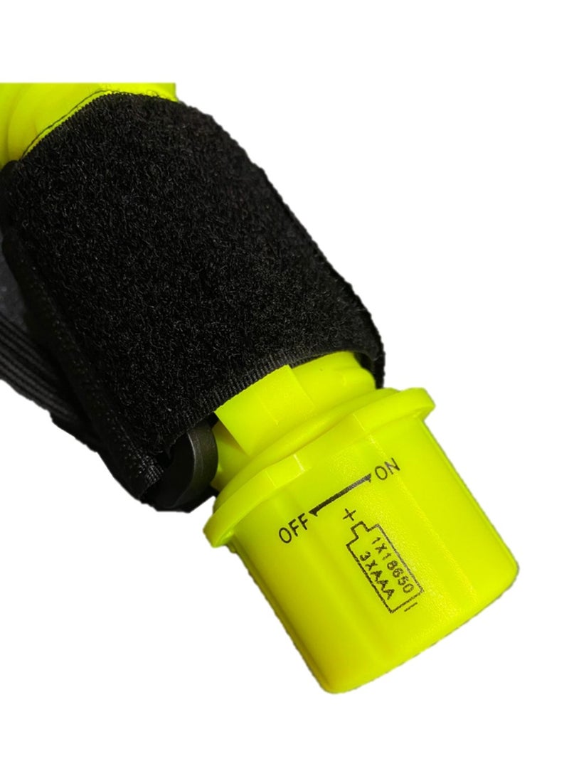 oakura 2-Pack Scuba Diving Flashlights - Ipx8 Waterproof, 1200 Lumens, 3 Modes - Professional Underwater Flashlights For Scuba Diving & Night Snorkeling (Batteries Not Included) - Image 3