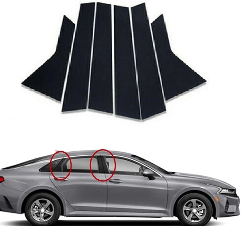 DEMULAX Car Pillar Posts Sticker for Kia Optima K5 - Image 5