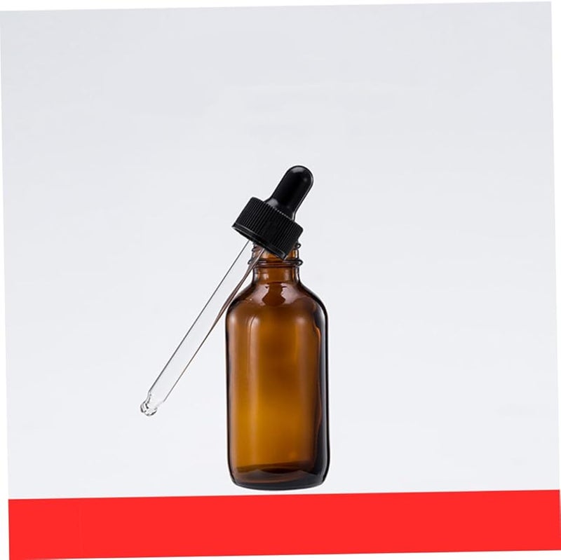 Refillable Dark Brown Glass Dropper Bottle For Perfumes And Liquid Blends Travel Friendly - Image 3