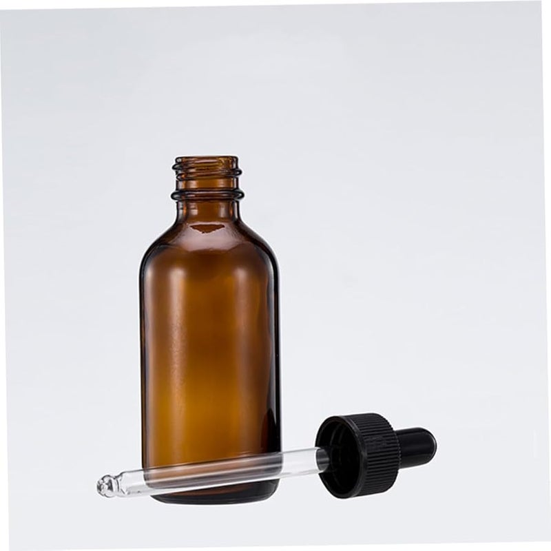 Refillable Dark Brown Glass Dropper Bottle For Perfumes And Liquid Blends Travel Friendly - Image 2