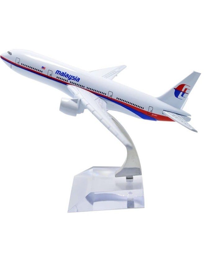 Breatoi! Diecast Aeroplane Scale Model: (Boeing 777 16Cm - Malaysia Airlines) - Image 1
