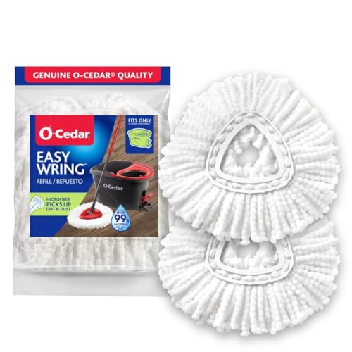 o cedar O-Cedar EasyWring Spin Mop Head Refill (Pack of 2) - Image 1