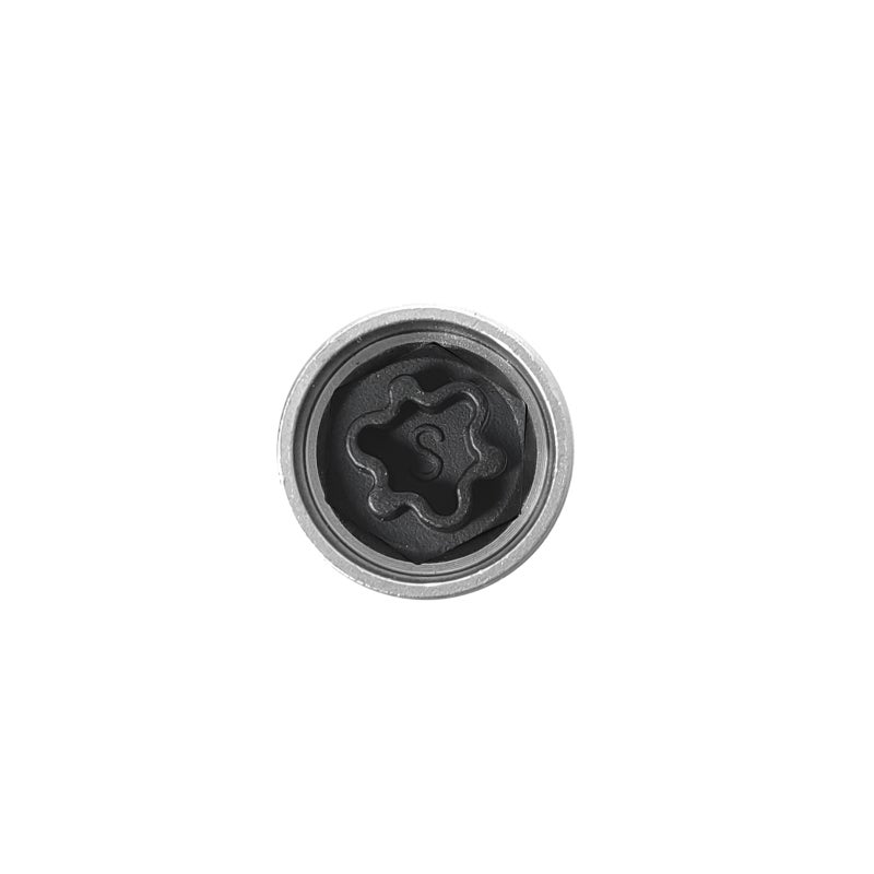 Anti-theft Screw Socket Wrench Silver 816 S Unique Security Design Wheel Locking Nut Key - Vehicle-specific Matching for Car Wheel Anti-theft Protection - Image 1