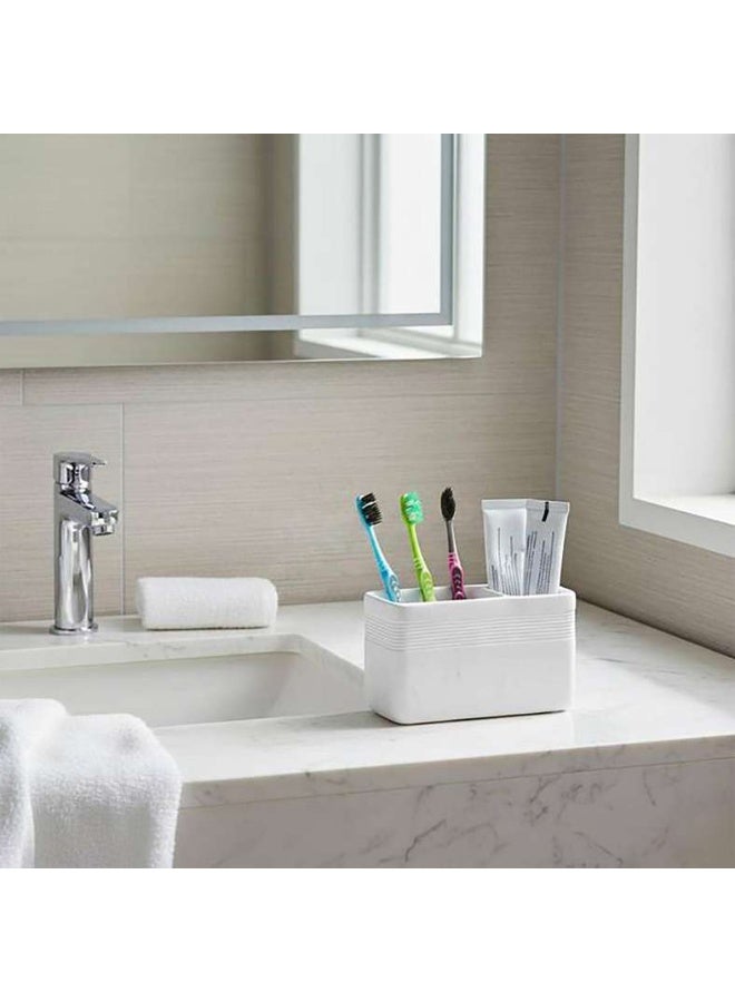 Pan Home حامل فرشاة الأسنان بيا - أبيض - Image 1