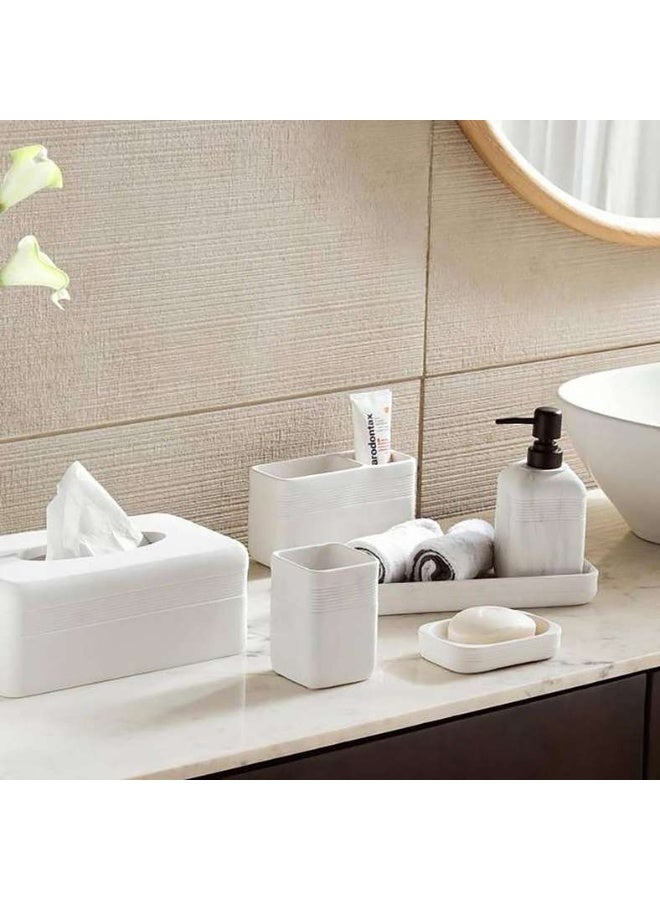 Pan Home حامل فرشاة الأسنان بيا - أبيض - Image 3
