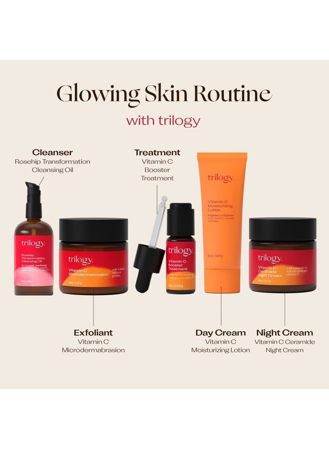 Trilogy Vitamin C Ceramide Night Cream - Hydrate and Brighten Dull Skin, 2 Fl Oz. - Image 5